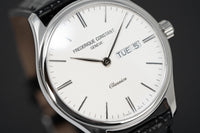 Frederique Constant Watch Men's Classic Black Leather FC-225ST5B6
