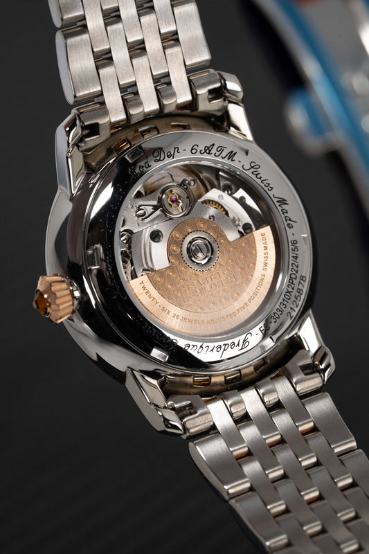 Frédérique Constant Watch World Heart Federation Diamond Two Tone IP Rose Gold FC-303WHF2PD2B3
