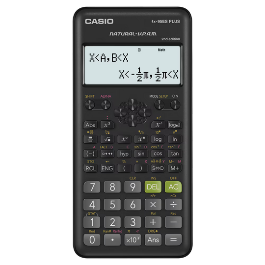 Casio Calculator FX-95ES Plus 2nd Edition Natural Textbook Display