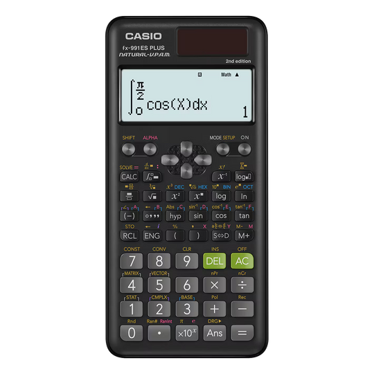 Casio Calculator FX-991ES Plus 2nd Edition Natural Textbook Display
