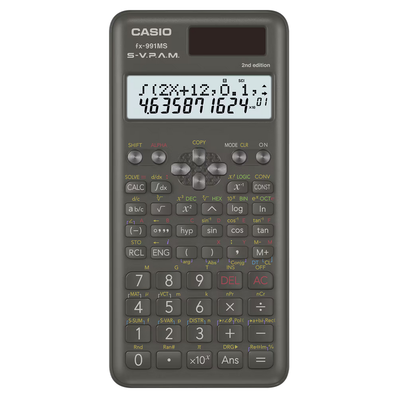 Casio Calculator FX-991MS 2nd Edition 2-Line Display