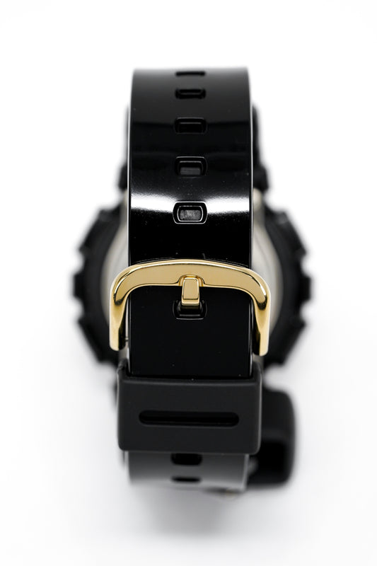 Casio Baby-G Ladies Watch Big Case Black/Gold BA-110-1ADR