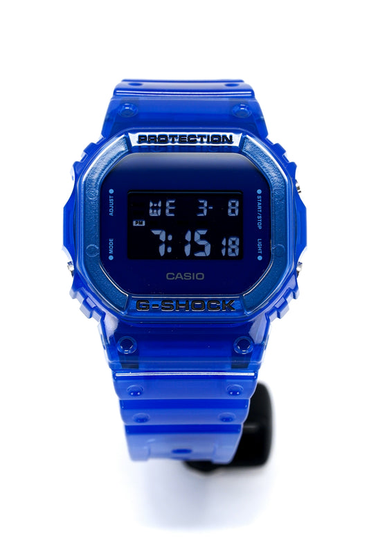 Blue Translucent Casio Casio G-Shock Watch Translucent Blue