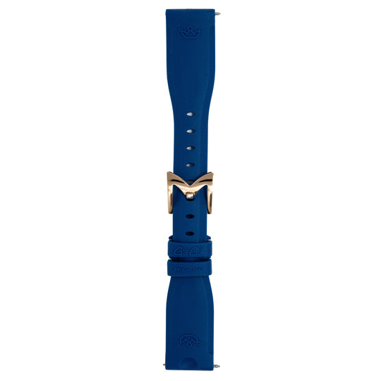 Gagà Milano Manuale 40mm Silicone Blue Watch Strap