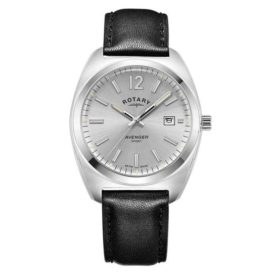 Rotary Gents Avenger Sport 1895 Silver Watch GS05480/59