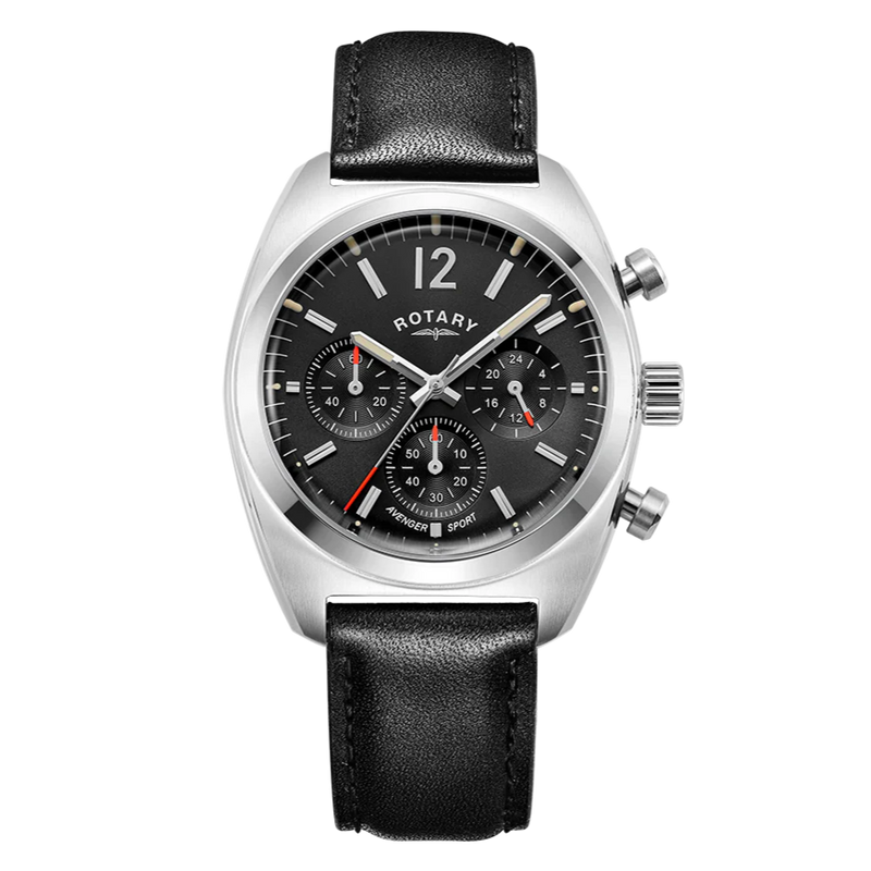 Rotary RW 1895 Chronograph Men's Black Watch GS05485/65