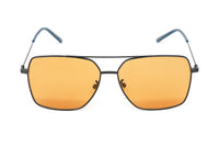 Gucci Men's Sunglasses Square Pilot Black Orange GG1053SK-003 61