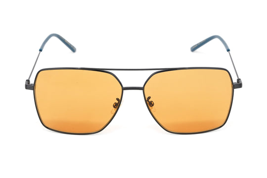 Gucci Men's Sunglasses Square Pilot Black Orange GG1053SK-003 61