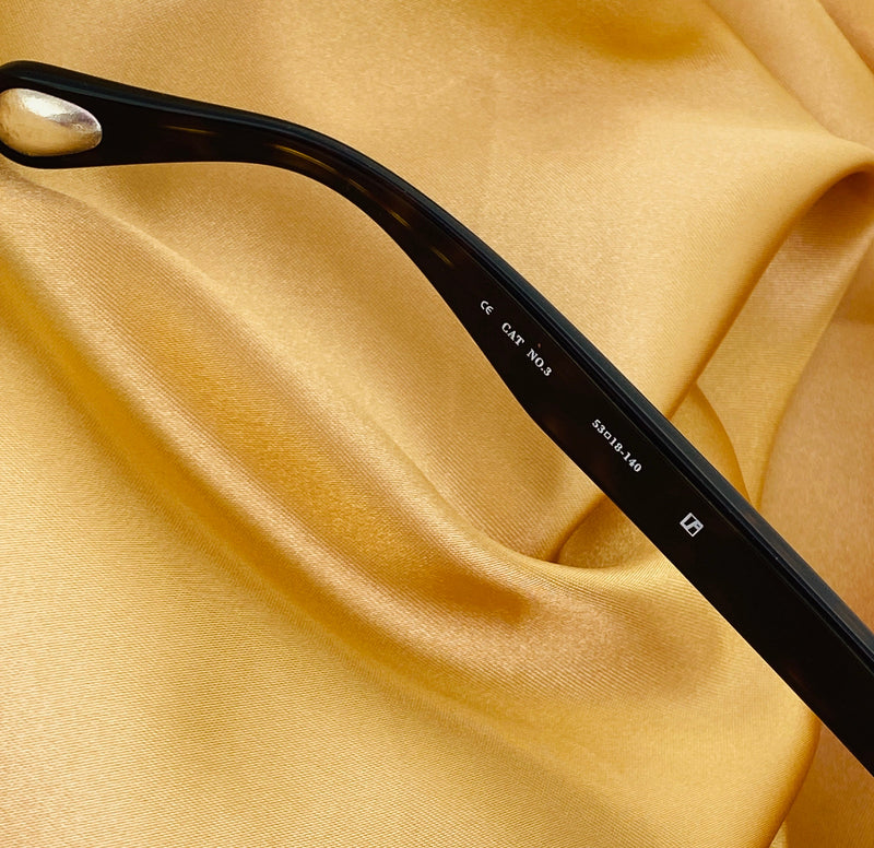 Ann Demeulemeester Sunglasses D-Frame Tortoise Shell and Brown
