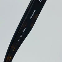 Ann Demeulemeester Sunglasses D-Frame Tortoise Shell and Brown