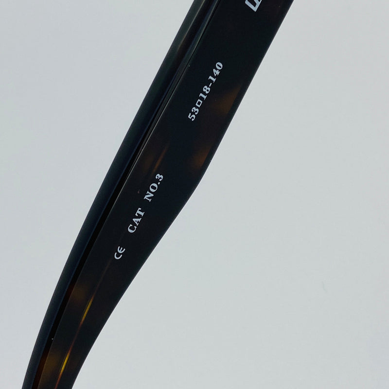 Ann Demeulemeester Sunglasses D-Frame Tortoise Shell and Brown