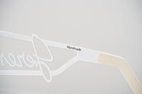 Jeremy Scott Unisex Rectangular White Grey Sunglasses 6JSSIGNATURESHADESWHITE