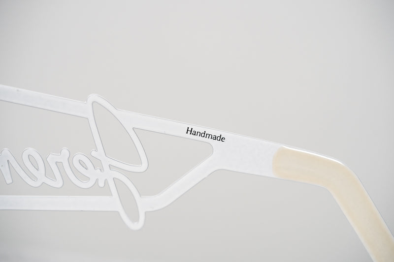 Jeremy Scott Unisex Rectangular White Grey Sunglasses 6JSSIGNATURESHADESWHITE