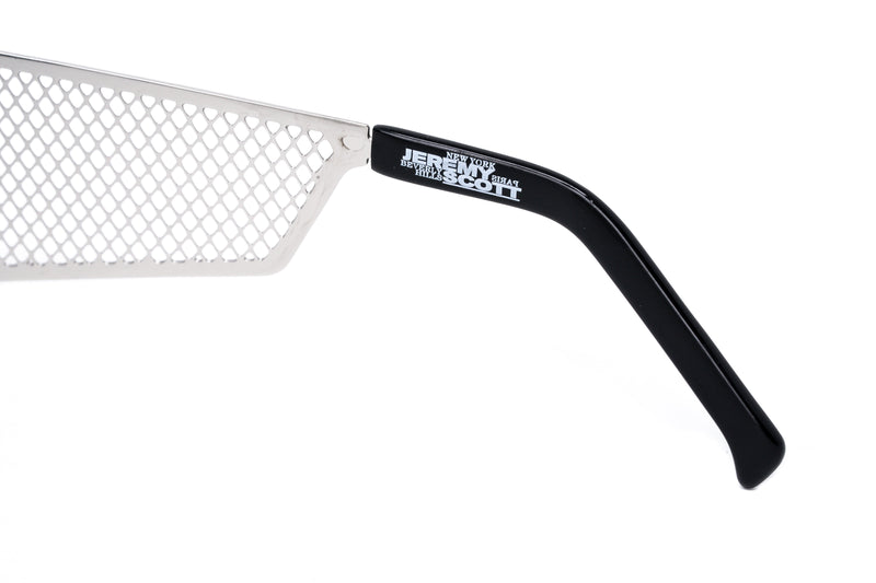 Jeremy Scott Unisex Sunglasses Corner Office Silver Special Edition