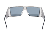 Jeremy Scott Unisex Sunglasses Corner Office Silver Special Edition