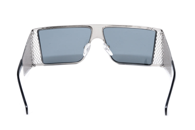 Jeremy Scott Unisex Sunglasses Corner Office Silver Special Edition
