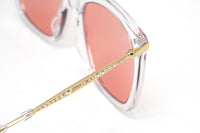Jimmy Choo Women's Sunglasses Oversized Square Clear/Pink ELIA/S 900