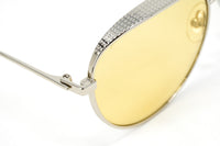 Jimmy Choo Women's Sunglasses Round Silver/Yellow ELLO/S DYG