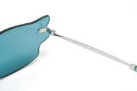 Jimmy Choo Women's Sunglasses Rimless Cat Eye Blue EMBER/S P2M
