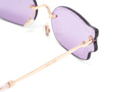 Jimmy Choo Women's Sunglasses Rimless Cat Eye Pink EMBER/S S9E