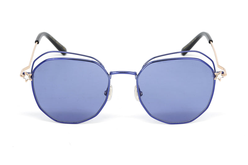 Jimmy Choo Women's Sunglasses Oval Violet FRANNY/S B3V