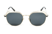 Jimmy Choo Women's Sunglasses Oval Gold/Grey FRANNY/S J5G