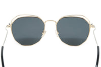 Jimmy Choo Women's Sunglasses Oval Gold/Grey FRANNY/S J5G