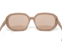 Jimmy Choo Women's Sunglasses Oversized Oval Beige/Pink KARLY/F/S FWM
