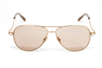 Jimmy Choo Women's Sunglasses Pilot Pink/Rose Gold SANSA/S DDB