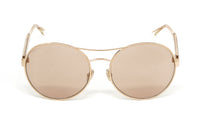 Jimmy Choo Unisex Sunglasses Round Browline Pink YANN/S DDB