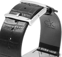 Calvin Klein Watch Accent Dress Watch Black Silver K2Y211C3