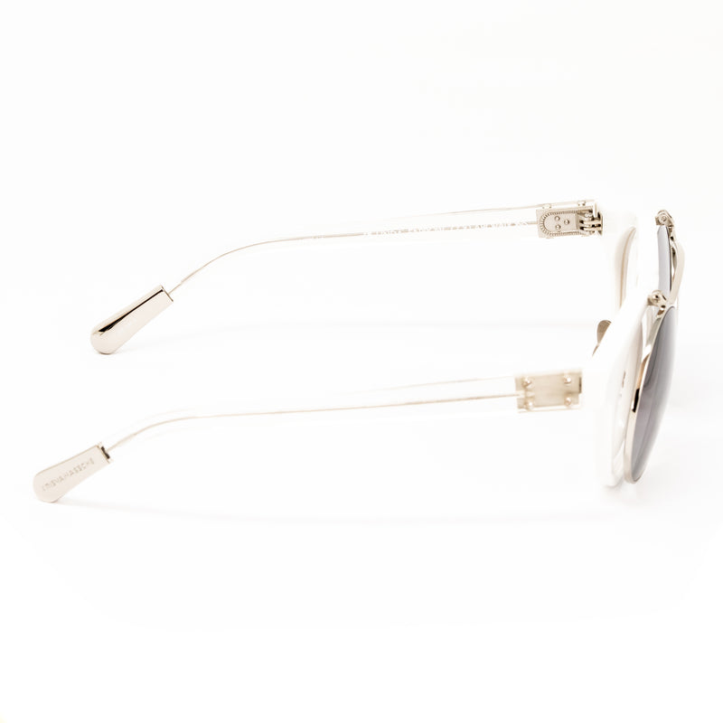 Kris Van Assche x Linda Farrow White Sunglasses KVA13C3SUN