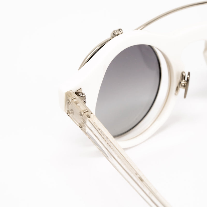 Kris Van Assche x Linda Farrow White Sunglasses KVA13C3SUN