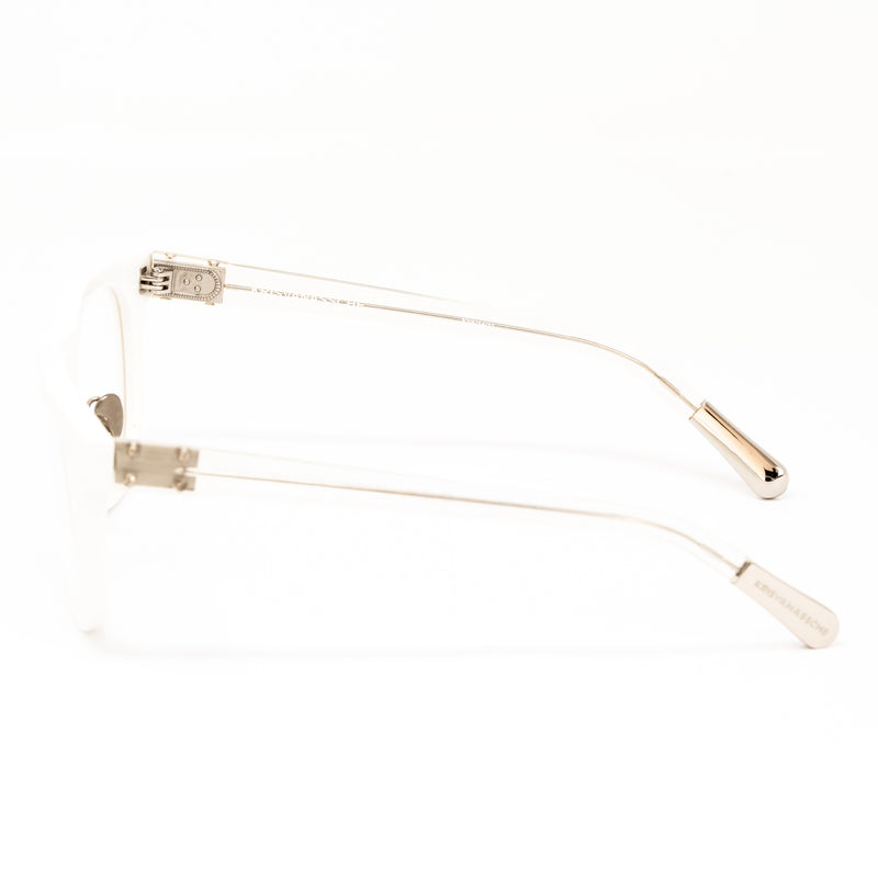Kris Van Assche x Linda Farrow White Eyeglasses KVA14C11OPT