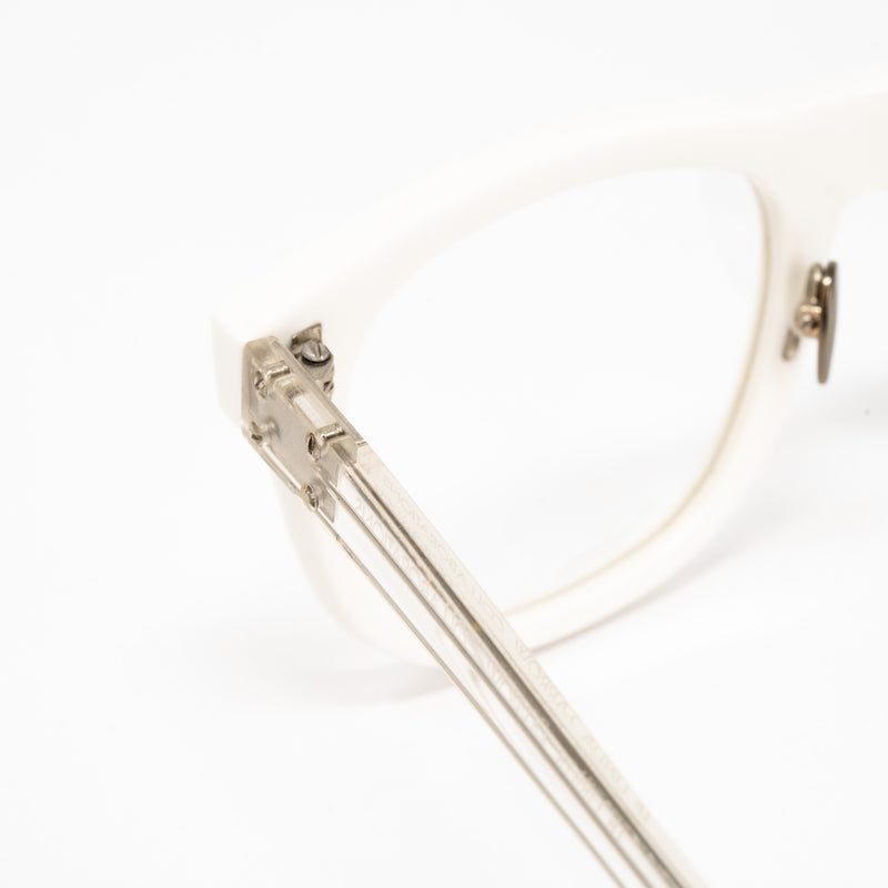 Kris Van Assche x Linda Farrow White Eyeglasses KVA14C11OPT