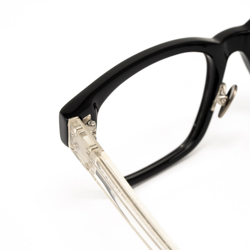 Kris Van Assche x Linda Farrow Black Eyeglasses KVA18C6OPT