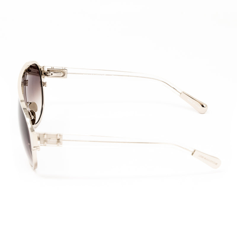 Kris Van Assche x Linda Farrow Silver Sunglasses KVA1C4SUN