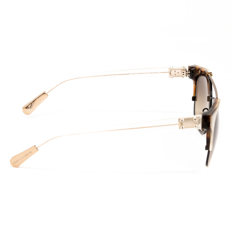 Kris Van Assche x Linda Farrow Tortoiseshell Sunglasses KVA50C3SUN