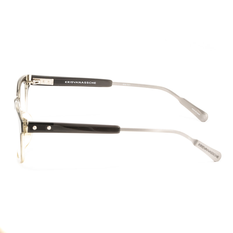 Kris Van Assche x Linda Farrow Black Eyeglasses KVA72C1OPT