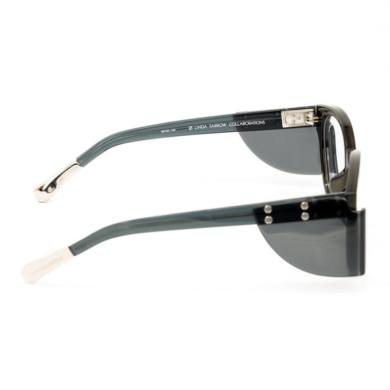 Kris Van Assche x Linda Farrow Black Eyeglasses KVA9C3OPT