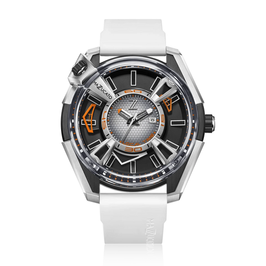 Mazzucato Watch Automatic LAX Limited Edition Dual Time 04-WH