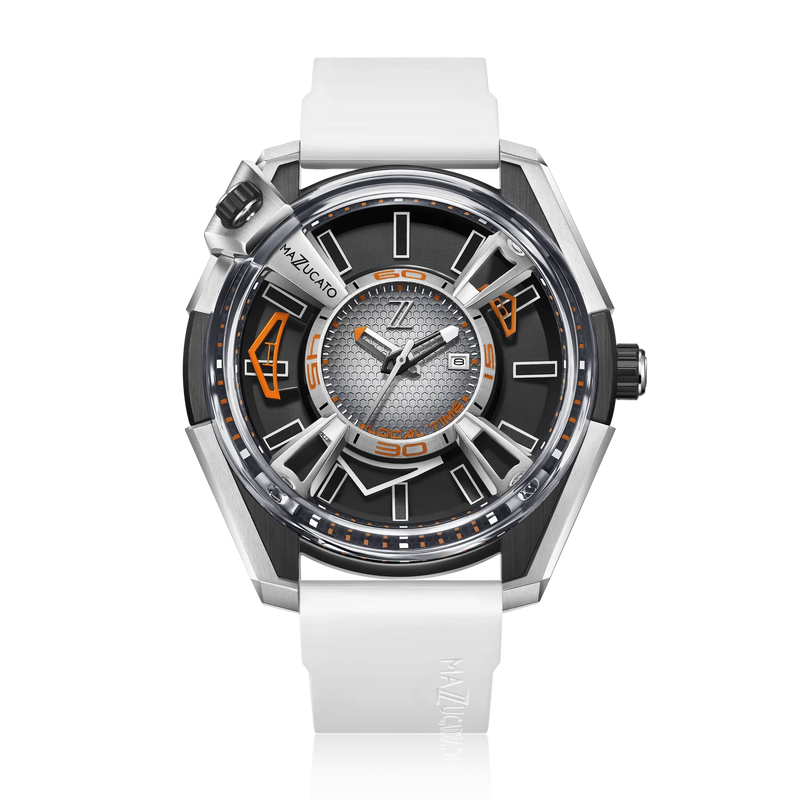 Mazzucato Watch Automatic LAX Limited Edition Dual Time 04-WH