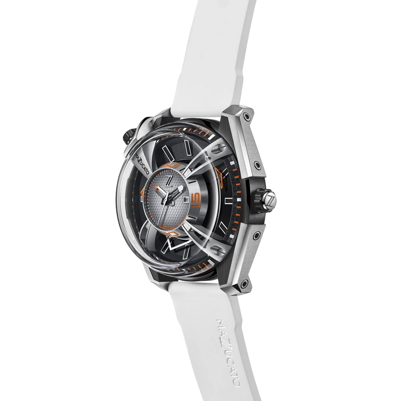 Mazzucato Watch Automatic LAX Limited Edition Dual Time 04-WH