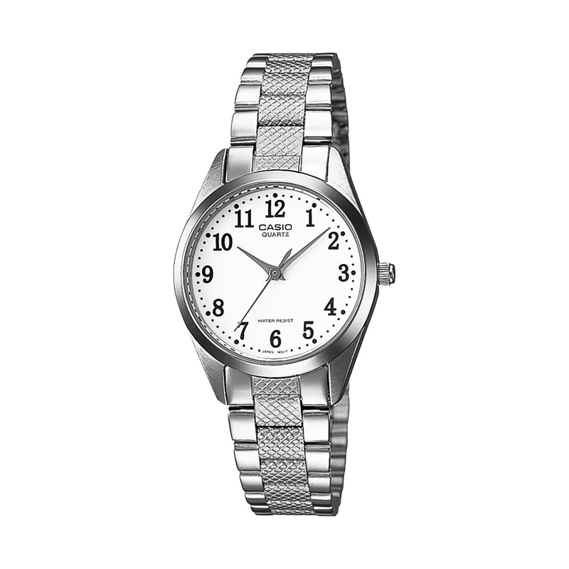 Casio Dress Ladies' Silver Analog Watch
