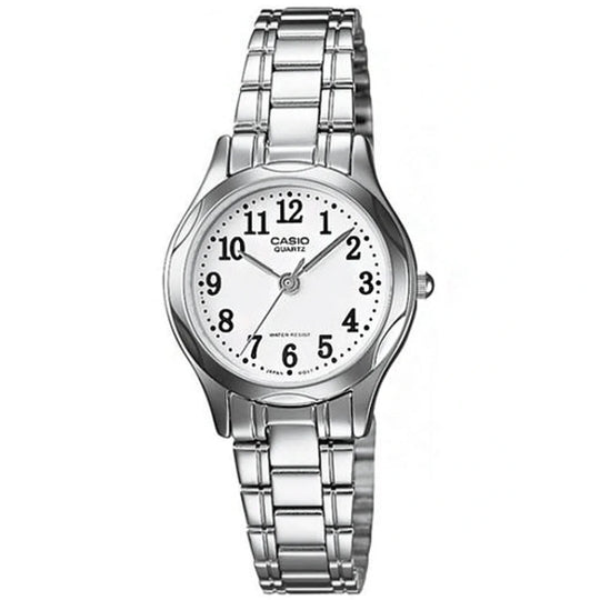 Casio White Ladies' Dress Watch LTP-1275D-7BDF