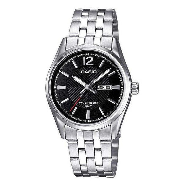 Casio Enticer Ladies' Black Day Date Watch