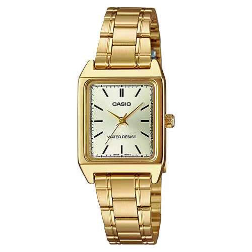 Casio Classic Slim Ladies' Gold Bracelet Analogue Watch