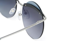 Marc Jacobs Women's Round Sunglasses Ruthenium Grey MARC 102/S 6LB