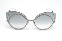 Marc Jacobs Women's Cat Eye Sunglasses Rimless Gradient Grey MARC 161/S 6LB