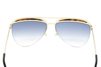 Marc Jacobs Women's Pilot Sunglasses Gold Gradient Blue MARC 268/S 086 Havana